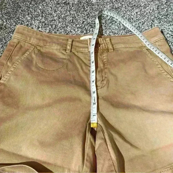 Chino by Anthropologie Khaki/Tan Relaxed Shorts-25 Relaxed - Picture 10 of 11